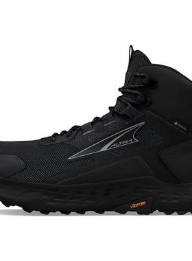 代购Altra女士徒步鞋防滑耐磨轻便舒适防水防潮缓震支撑黑色高帮