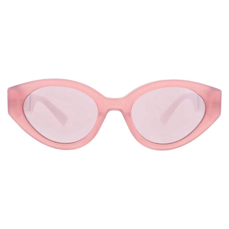 moschino莫斯奇诺女士太阳镜防紫外线银色反光镜片非偏光