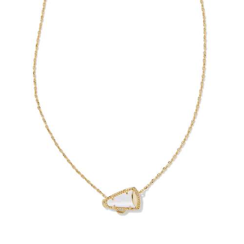 海外代购Kendra Scott（饰品）女士项链白贝母镀金日常佩戴