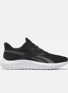 代购Reebok锐步男士跑鞋透气缓震舒适耐磨黑色网面轻质