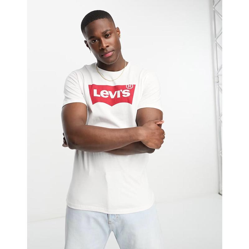 海外代购Levi&rsquo;s/李维斯男士运动T恤柔软弹力圆领短袖日常休闲