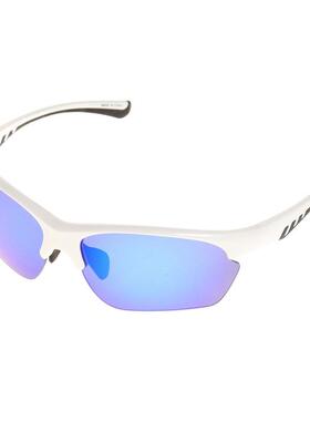 代购MISURIARU男士太阳镜防紫外线UV防护高透光率偏光白色框