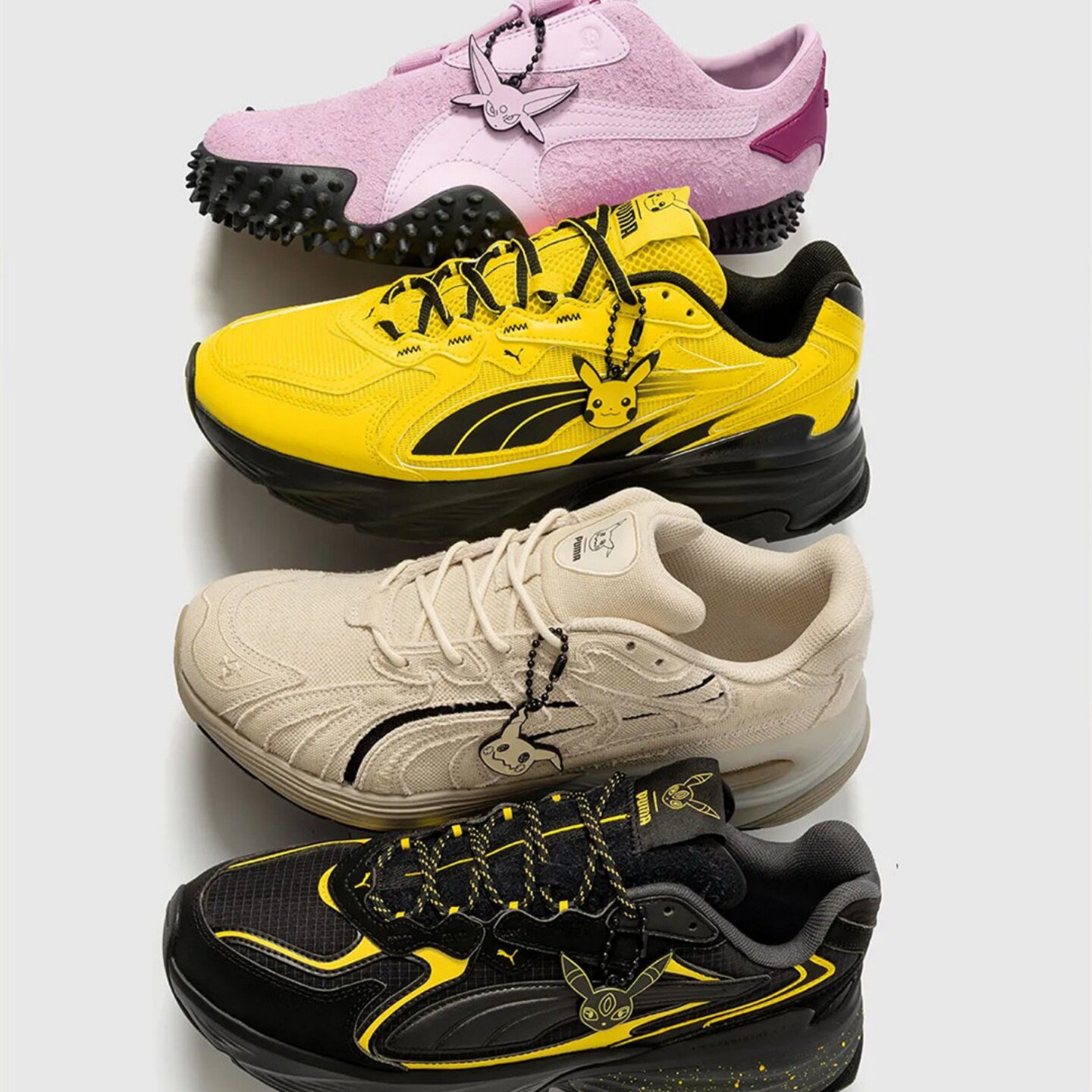 代购PUMA x POKEMON彪马宝可梦30周年联名限量编号男女运动休闲鞋