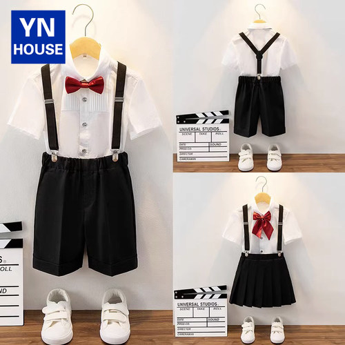 男童礼服合唱演出服西装