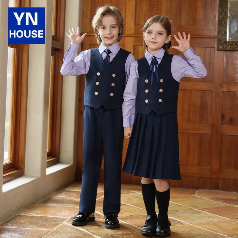 小学生儿童班服泰式校服JK制服