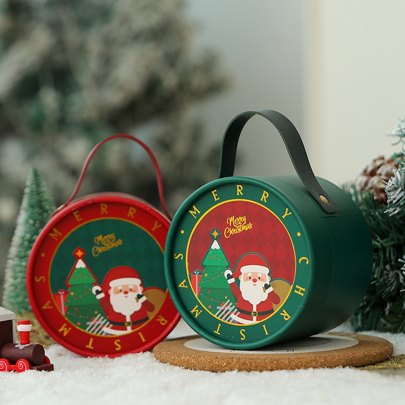 苹果礼盒空盒圣诞小礼品