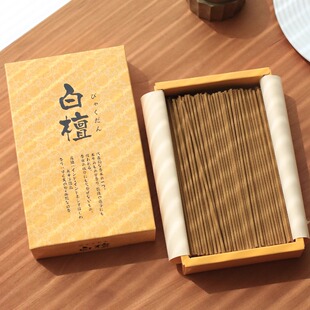 日本天年堂御香白檀香檀香线香室内持久家用房间香薰天然室内熏香