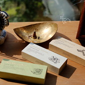 日本香彩堂INCENSECONES正念冥想塔香白鼠尾草秘鲁圣木乳香锥香薰