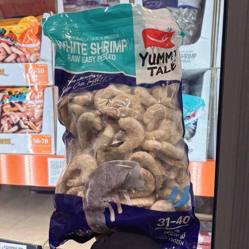 开市客泰国YT冷冻去头生虾1.81kg