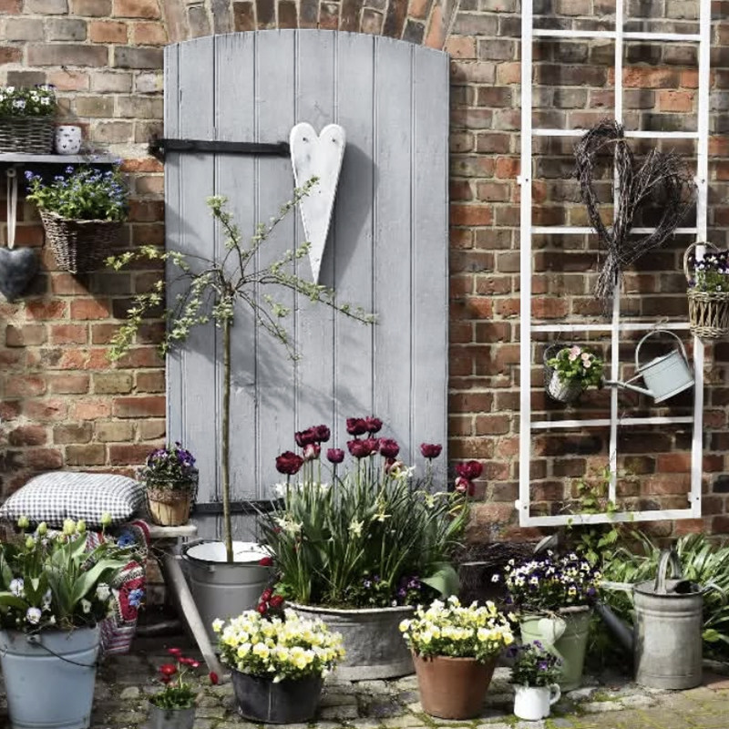 防腐木门板墙饰屏风挂饰背景板户外庭院花园阳台装饰背景墙花架子,住宅家具,庭院屏风,淘宝优惠券,粉丝福利购,淘宝优惠卷