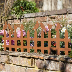 岛拉铁艺花栅栏小篱笆围栏花园菜园庭院围挡围栅别墅院子铁质户外