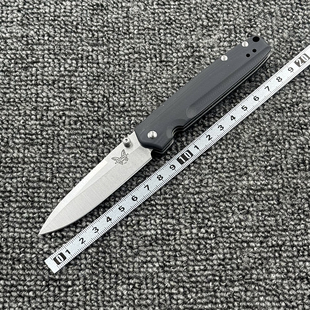 蝴蝶 G10柄折刀户外野营狩猎战术防身高硬度口袋EDC工具刀 BM485