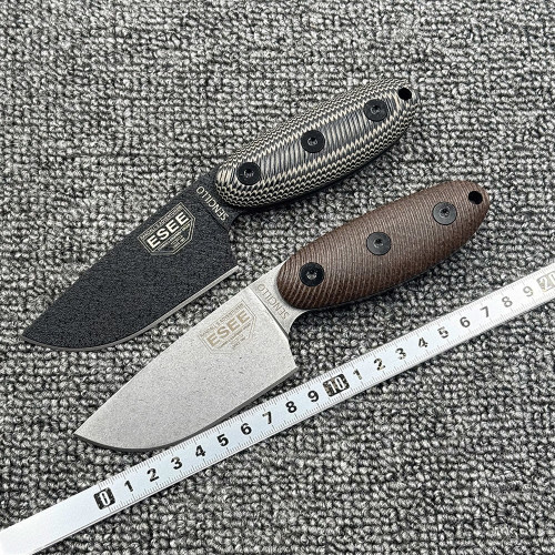 ESEE-SENCILLO A2直刀高硬度厨房家用户外露营多功能便捷工具刀