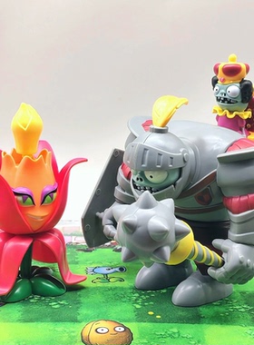 植物大战僵尸新角色近卫巨人黑暗机械龙恐龙机械僵尸火焰花女王男