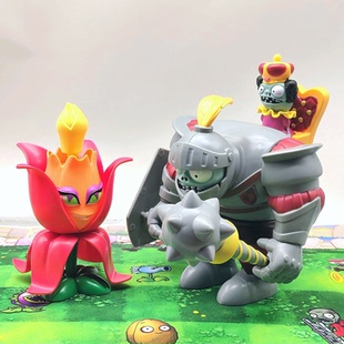 植物大战僵尸新角色近卫巨人黑暗机械龙恐龙机械僵尸火焰花女王男