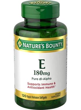 Nature's Bounty 自然之宝 维生素E 120粒软胶囊