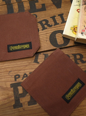 SBC 居家系列 福利款杯垫 可以双面使用 复古油蜡布水杯垫