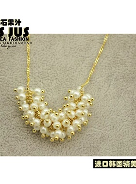 2026新款女项链珍珠小珠串珠项链复古高级感百搭小众项链女生气质