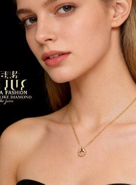 2026新款女项链星星皇冠项链女精致时尚小众设计感项链气质锁骨链