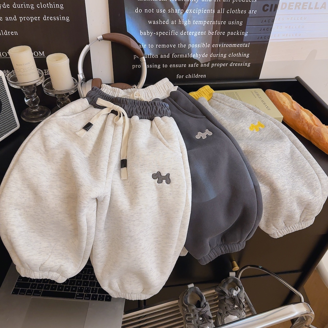 儿童裤子春秋款男童休闲裤