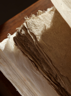 传统构皮纸 半生熟高级楷书行草专用文房书法练习作品大字用书法