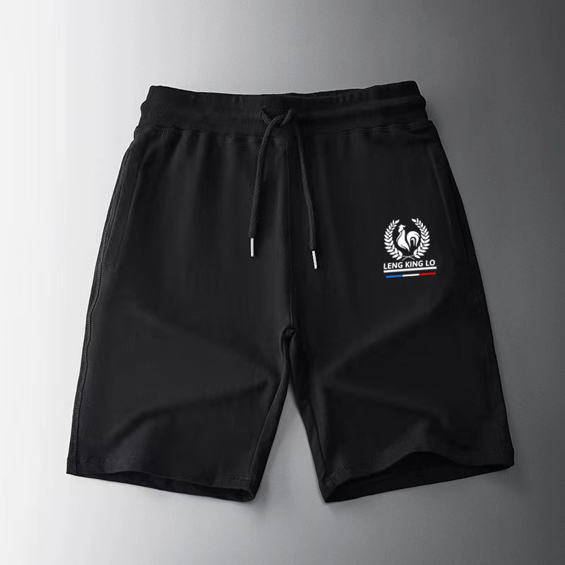 法国公鸡五5分短裤男夏季纯棉大码宽松篮球跑步运动健身潮牌百搭
