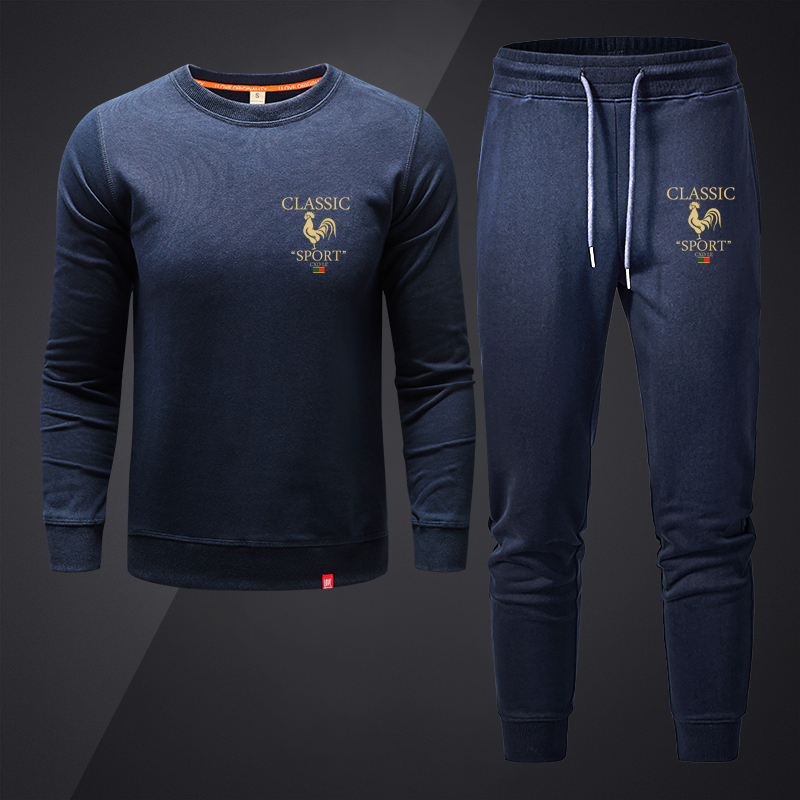 休闲运动套装男春秋卫衣两件套