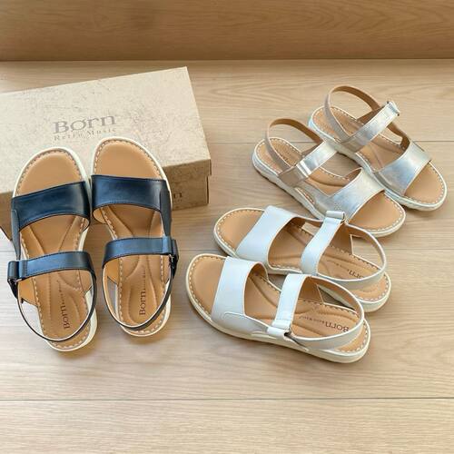 born博仁2026款复古女士新款时尚休闲鞋日常女士凉鞋日常百搭款