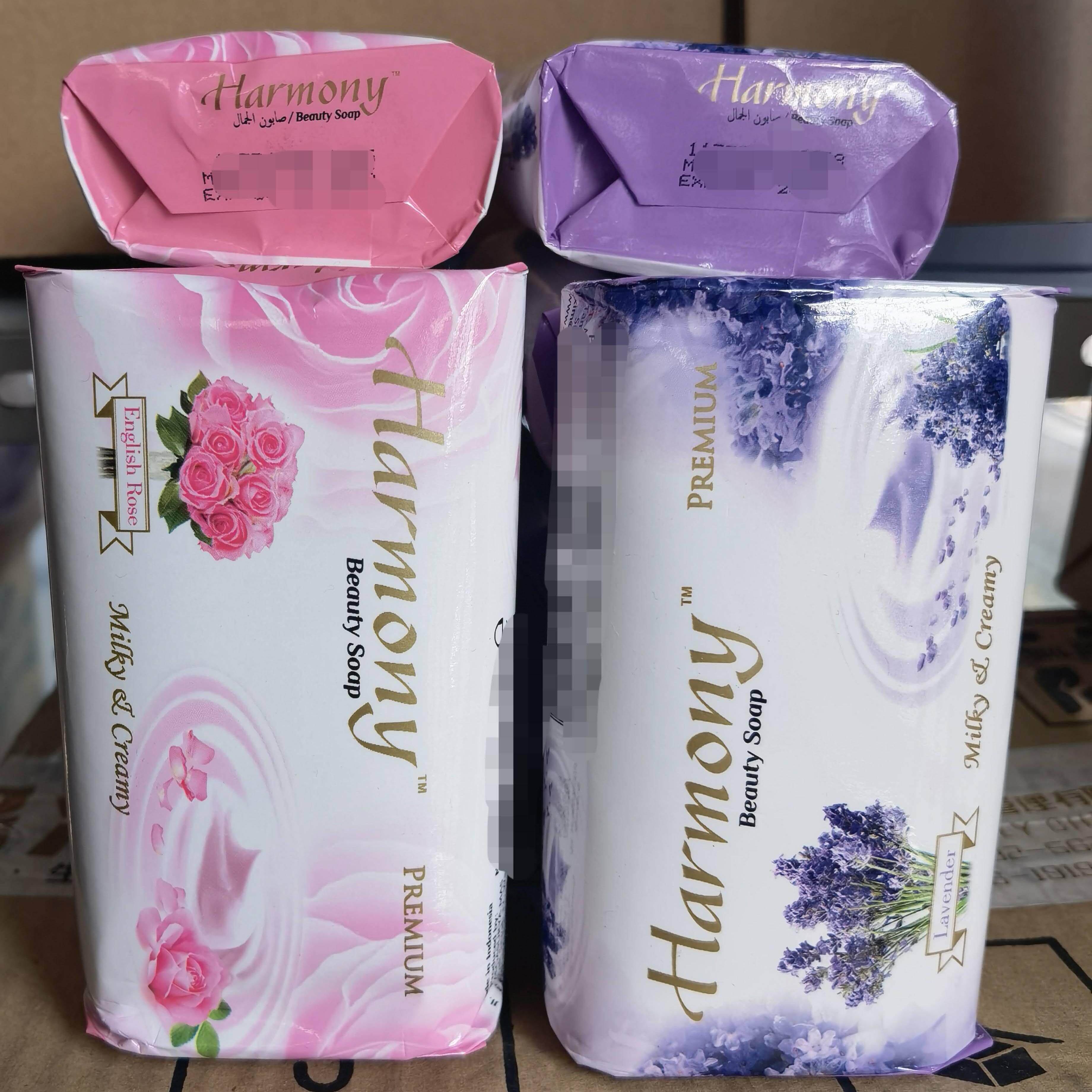 临期:印尼原装乐维亚香皂玫瑰花香型6块+薰衣草香型6块装美容皂
