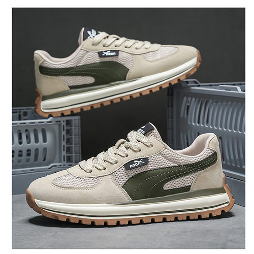 透气网面百搭运动男鞋