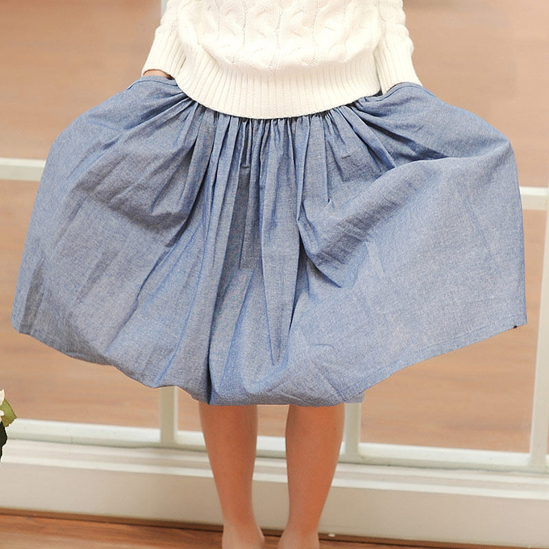 Jupe fillette en coton - Ref 2049890 Image 4