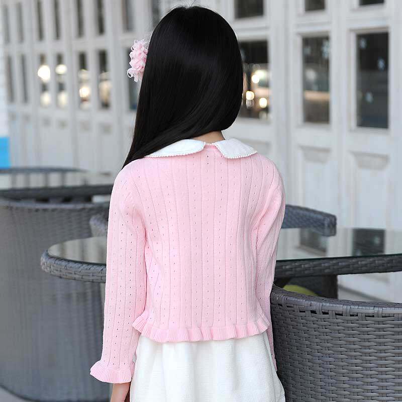 Pull fille à manche longue - Ref 2104152 Image 4