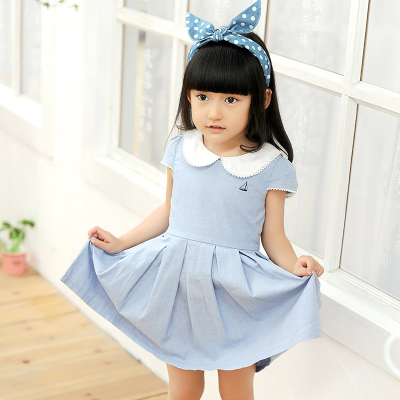 Robes pour fille en coton - Ref 2046100 Image 3