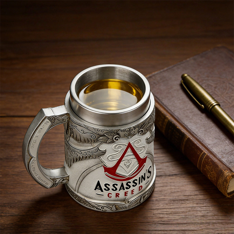 刺客信条游戏周边杯子创意水杯