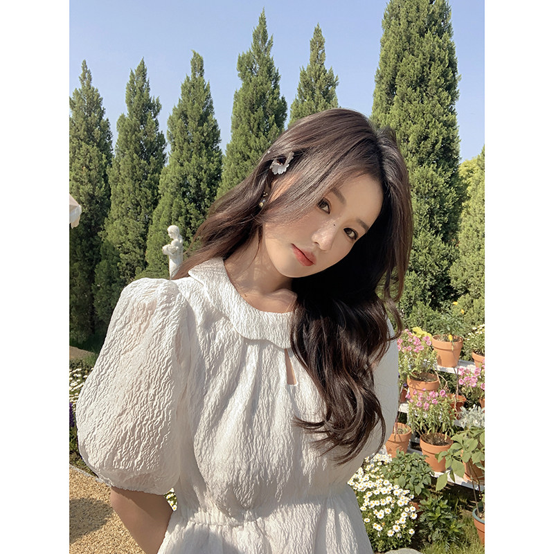 新款，新面料白色连衣裙192-P115K168，女装连衣裙，浙宝103（原192）