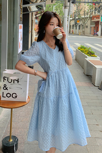 现货五色点击率高，高转化，带包包连衣裙-B192-P115_K168图片