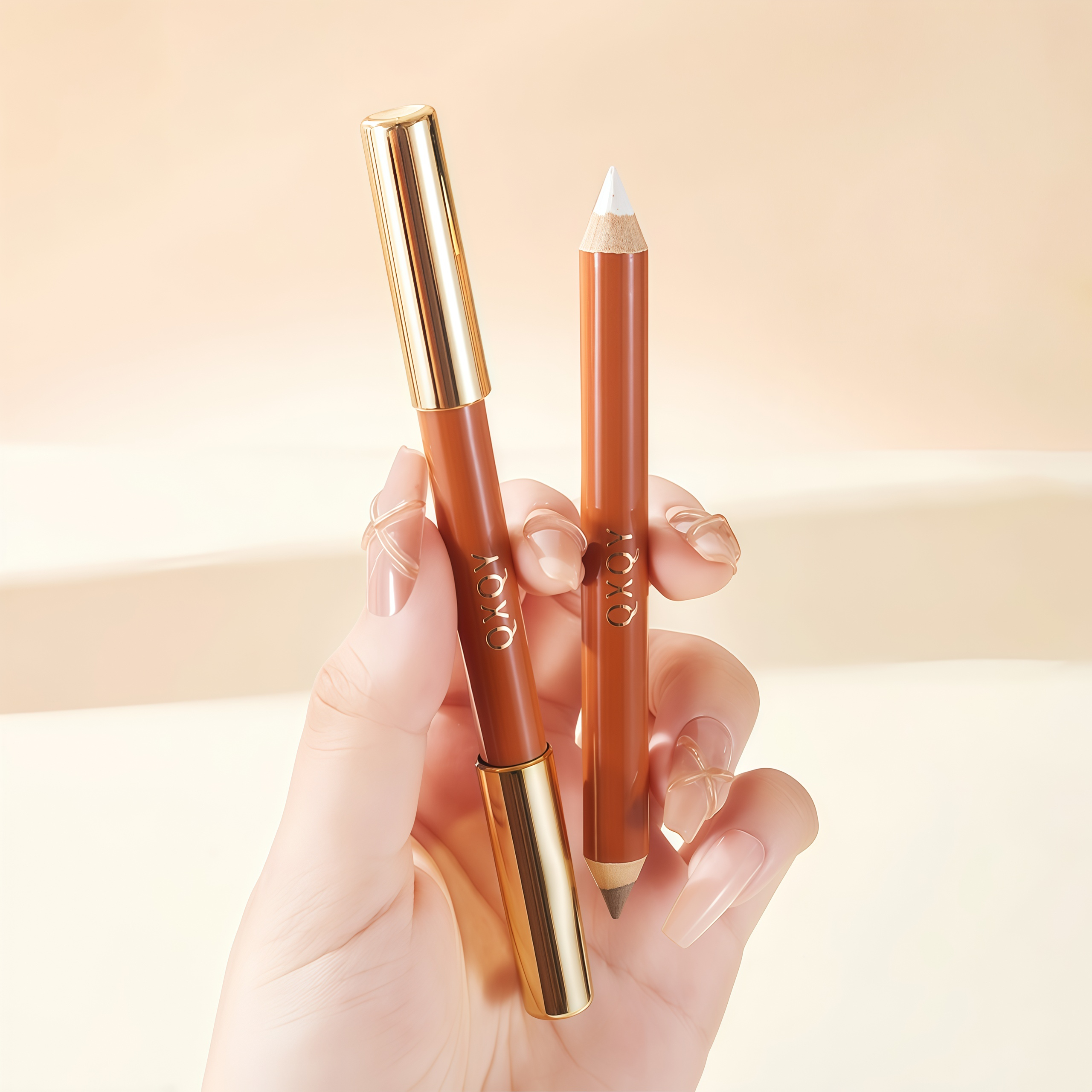 OOO双头修容笔膏高光提亮棒