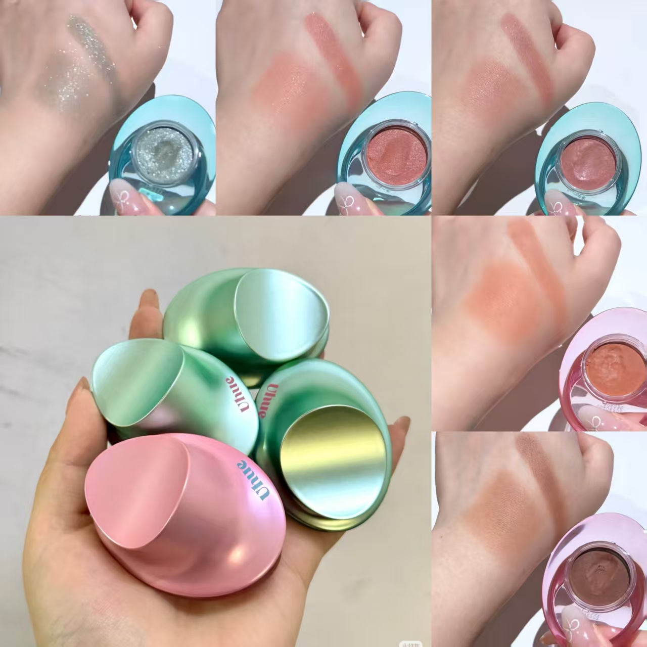 唇颊膏多用膏细闪雾面一膏多用