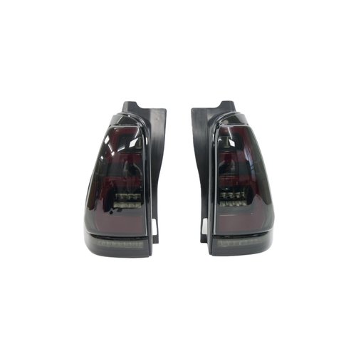 适用03-09款丰田超霸4Runner尾灯总成改装LED专用后尾灯流水转向