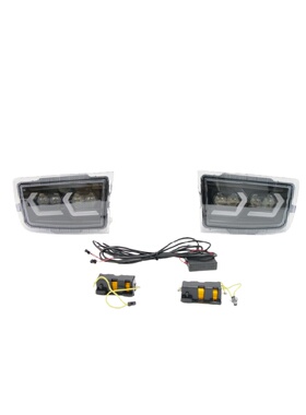 适用于丰田96-02年霸道2700 3400雾灯北汽陆霸LC95 LC90日行灯