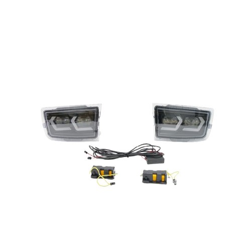 适用于丰田96-02年霸道2700 3400雾灯北汽陆霸LC95 LC90日行灯