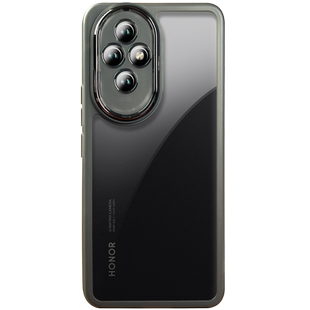 适用于荣耀200自带镜头膜手机壳荣耀200pro新款支架防滑边保护套曲面屏镜头全包透明防摔的硅胶软爆款潮情侣