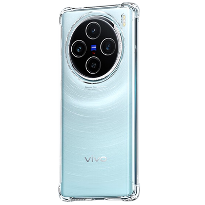 适用于vivox100pro手机壳x100新款全包边x100pro手机套V2324A四角气囊防摔vivo保护壳V2309A透明保护套硅胶5G