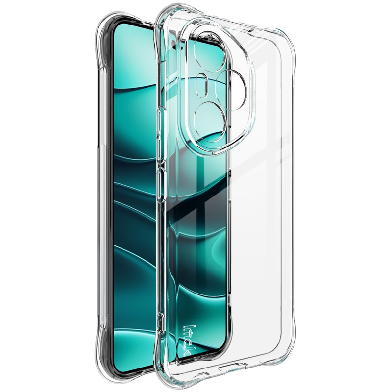 imak适用于荣耀400pro 5G海外版四角气囊手机壳400 Pro防摔透明保护套5g男女新款防滑边清水硅胶软壳
