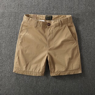 薄款 潮纯棉弹力夏季 时尚 百搭休闲短裤 超短裤 3分4分裤 男三分四分裤