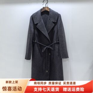 2025女新款 DDF 气质羊毛外套冬装 休闲双面羊绒大衣长款 DW3853时尚