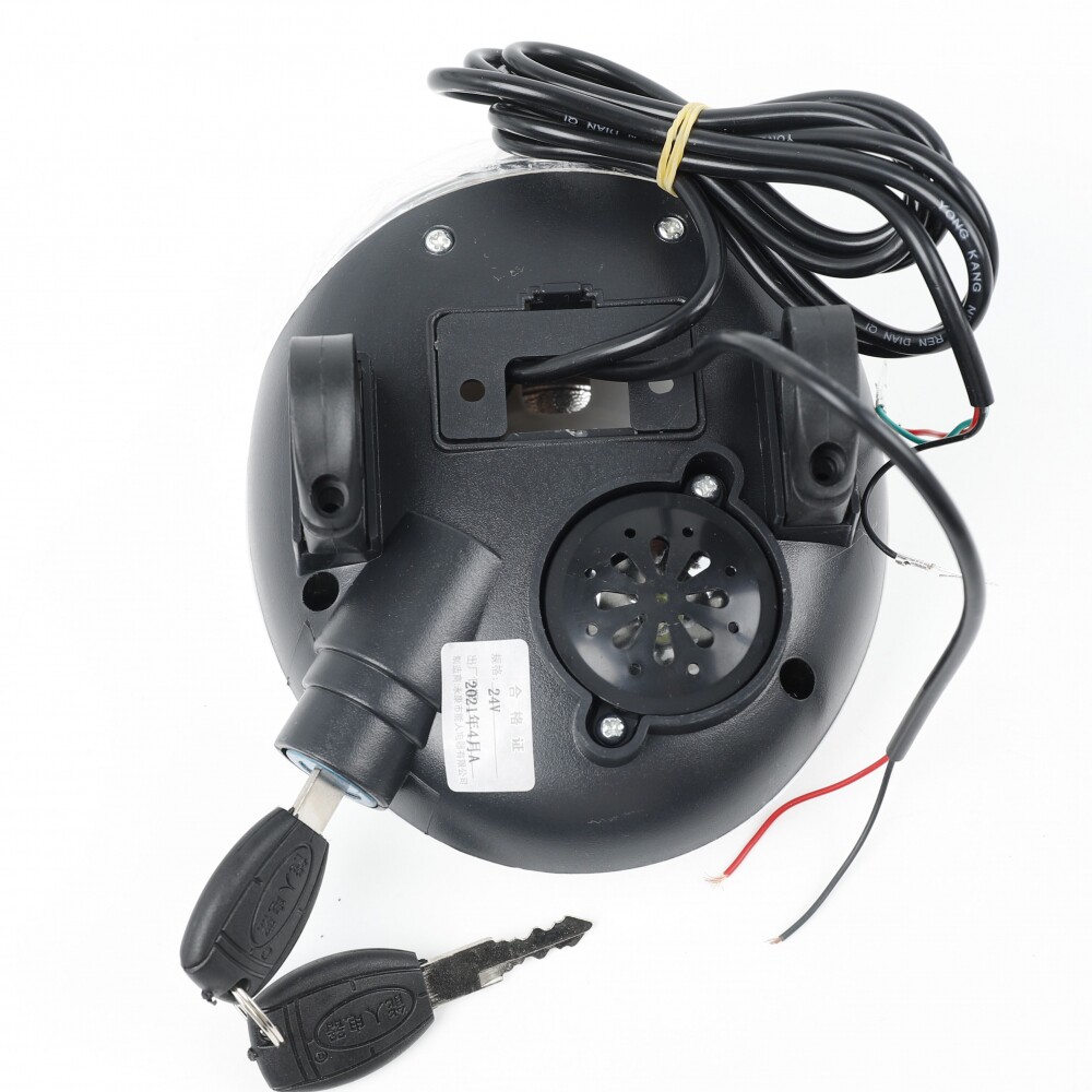 小海豚24v36v48v仪表盘车灯电量显示盘迷你电动车钥匙喇叭前照灯