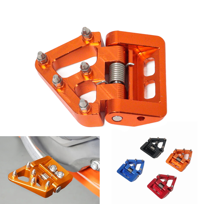 适用KTM EXC/XC/EXC-F/SX/XC-W 150-450改装加大刹车折叠脚踏配件