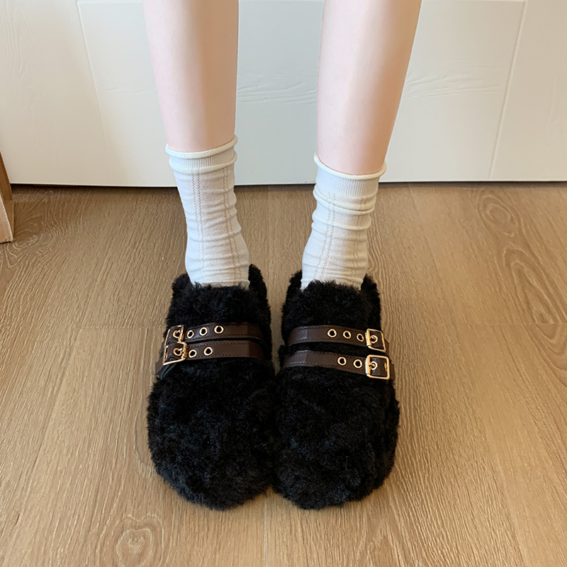 【好物推荐】巨舒适！时尚毛毛鞋