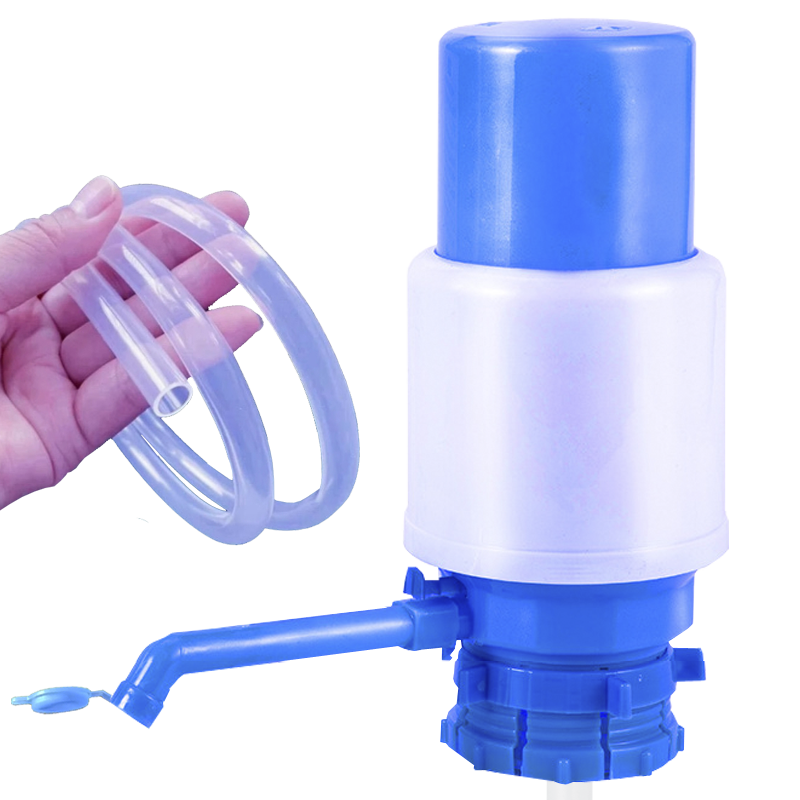 手压式桶装水压水器硅胶管手动按压出水桶装水便携工具饮水省力